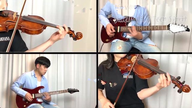 Nirvana - Smells like teens spirits.!!! With Violin. смотреть онлайн