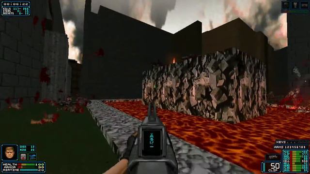 [Project Brutality] Maps Of Chaos (Doom 2) - Map 15 (Industrial Zone) смотреть онлайн