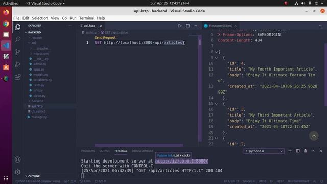 TEST YOUR REST API FROM VSCODE | VSCODE REST CLIENT COMPLETE TUTORIAL | KICK OFF POSTMAN смотреть онлайн