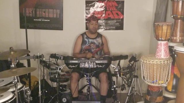A tribute to Awolnation "Sail" drum cover (Yamaha DD-75) смотреть онлайн