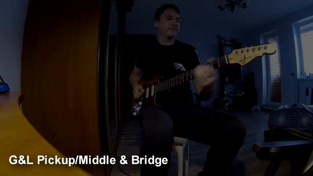 Alexander Pribora Bluees Classic Set Vs G&L Pickups / Fender Strat vs G&L CRUNCH All 5 Positions. смотреть онлайн