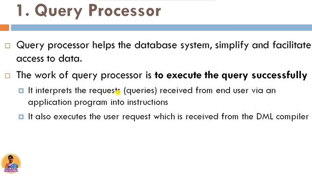 Database System Structure | Query Processor | Storage Manager | DBMS Lect 8 | Shanu Kuttan | Hindi смотреть онлайн