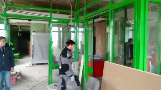 Автоматические раздвижные двери в Октябрьском, Башкирия смотреть онлайн