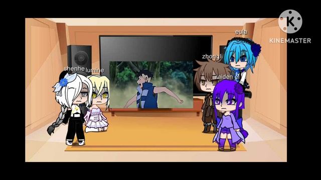 genshin impact react to aether as boruto (1/1) смотреть онлайн