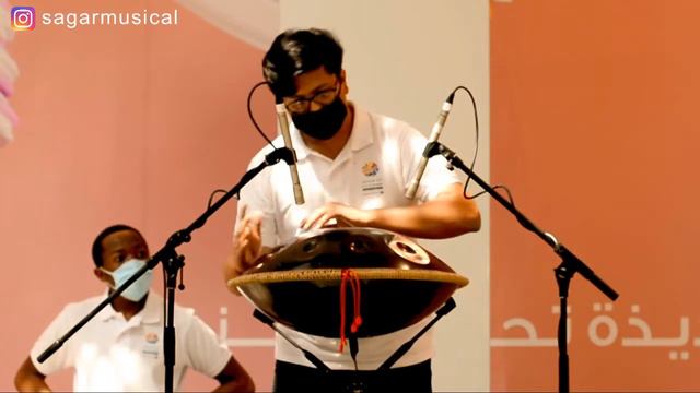 Southern Funk - Sagar performing Handpan at Deira City Center for Dubai Summer Surprises 2020 смотреть онлайн