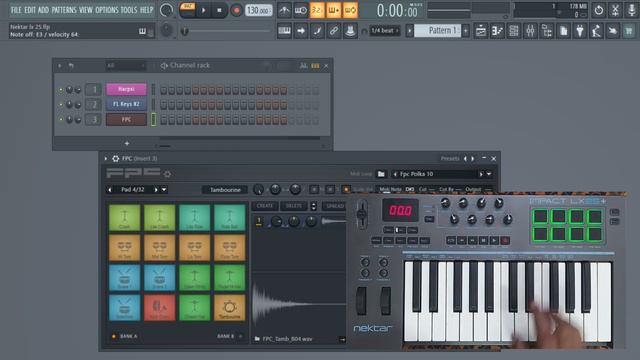 nekter IMPACT LX25 Plus | How to connect nektar impact series Keyboard To PC | DAW Integration смотреть онлайн