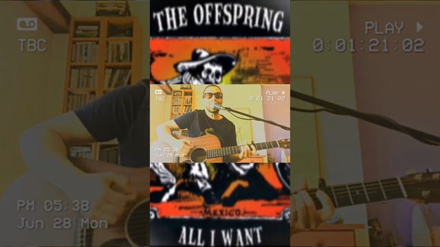The Offspring - All I Want (Acoustic Cover) смотреть онлайн
