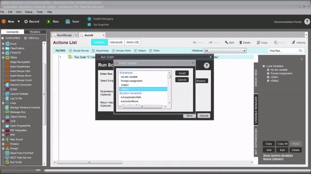 Automation Anywhere | Run Script - How to Run VB Script from Automation Anywhere ( Part - 1 ) смотреть онлайн