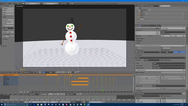 Blender 2.7 Tutorial #84: FFMPEG In 2.79 (Rendering To A Video File) #b3d