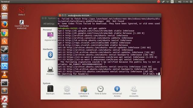 Ubuntu - How to fix Failed to fetch...404 Not Found when apt-get update смотреть онлайн