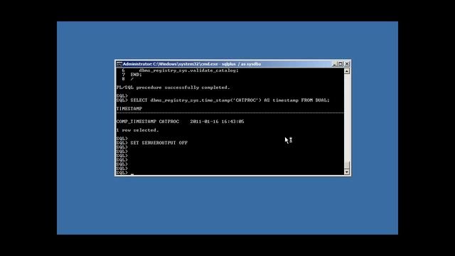 Oracle DBA Justin - How to create an 11g Oracle database # 3 of 3 смотреть онлайн