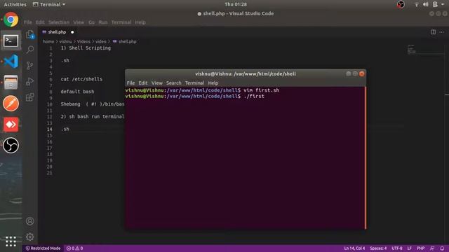 First shell Scripting File | .sh File | #2 | Shell Scripting for Beginner or Developer in Hindi смотреть онлайн