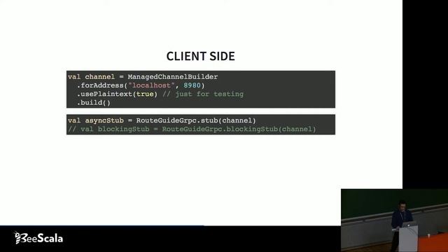 gRPC recipes with ScalaPB by Damien Bailly смотреть онлайн