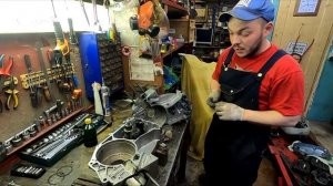 Обкатываем моторы Ява 638-634