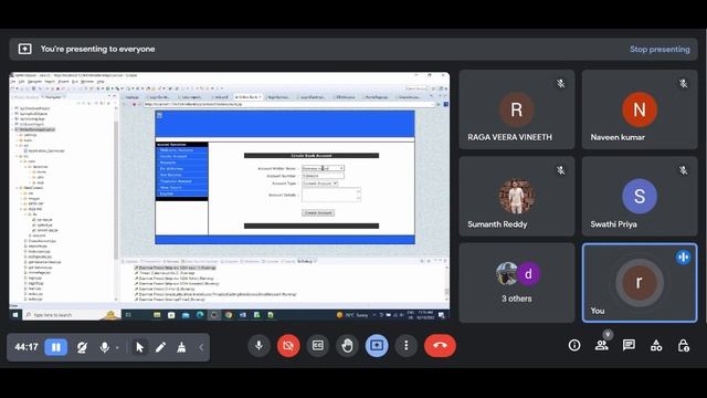 Day 54 full Course JSP and Servlets Online Bankin Project explanation смотреть онлайн