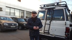 Очередной внедорожный шедевр: Land Cruiser 76 в тюнинге от ARB. Выполнено БРИТКАР. Часть 1