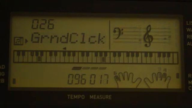 Casio Demo Songs - 026 GRANDFATHER'S CLOCK смотреть онлайн