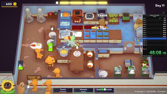 PlateUp! Tiny Turbo Fish Duos with Honoris! смотреть онлайн