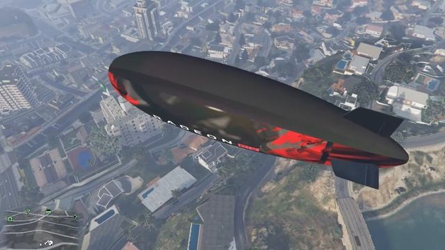 GTA5 AMD RADEON Blimp mod смотреть онлайн