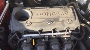 Стук двигателя G4KD на холодную