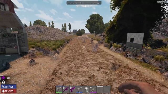 Turning ZOMBIES into NUKES in 7 DAYS TO DIE смотреть онлайн