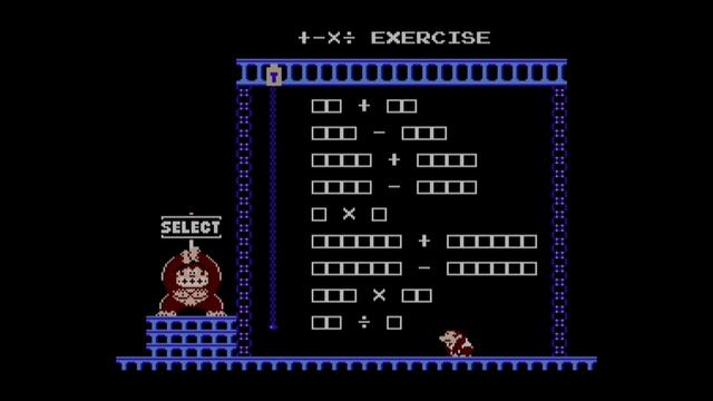 Donkey Kong Jr. Math Playthrough смотреть онлайн