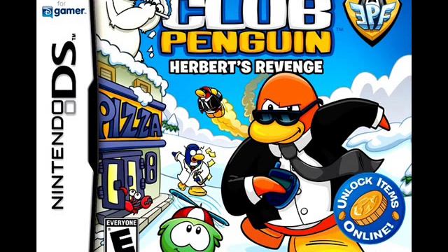 Club Penguin Elite Penguin Force: Herbert's Revenge The Island Geyser Music DS смотреть онлайн