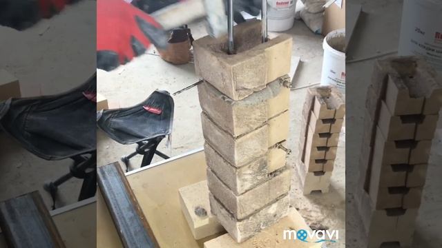 АЗБУКА ПЕЧНИКА. Усиленная балка кирпичная для перекрытия портала смотреть онлайн