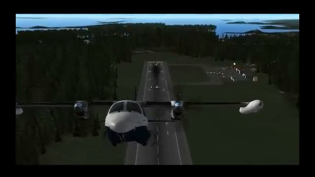 X-plane 9 & Mu-2 Marquise by Tom Kyler смотреть онлайн