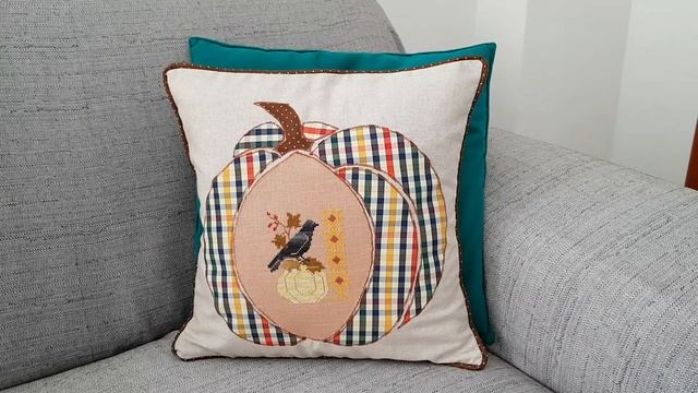 Осень в моём доме + 2 готовые работы : подушка и " Синички " от Белоснежка смотреть онлайн