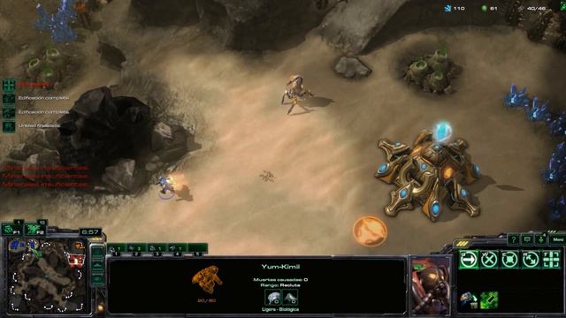 Partida Starcraft 2 TvP смотреть онлайн