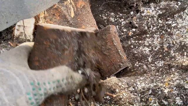Как удалить пни, решение есть. смотреть онлайн