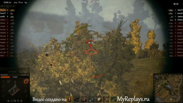 WOT: Малиновка - VK 3601 (H) - 8 фрагов - Стальна ...