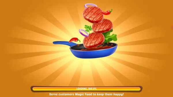 CRAZY CHEF COOKING GAME USA  (LVL 117 -120)