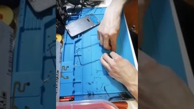 Honor 8x разбор и замена дисплея.mp4
