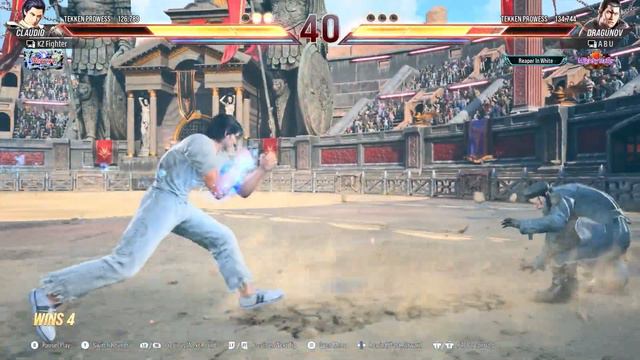 Claudio 180° Wall Blast Combo | TEKKEN 8 смотреть онлайн