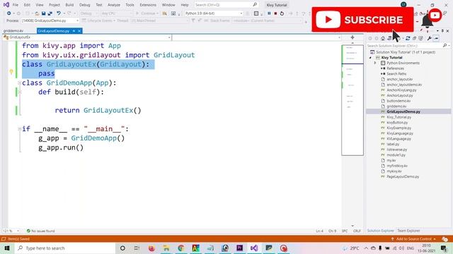 9 | Creating Sign-Up View Using Kivy Grid Layout | Python Kivy Tutorial in Tamil смотреть онлайн