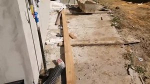 Утепление цокольного этажа, отмостка с утеплением, фасадный утеплитель. construction work