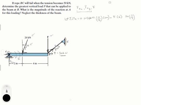 Determine the greatest vertical load F смотреть онлайн