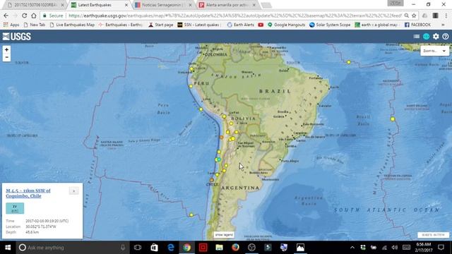 LANIN VOLCANO..60 EARTHQUAKES IN 45 MINUTES CAUSES ALERT! смотреть онлайн