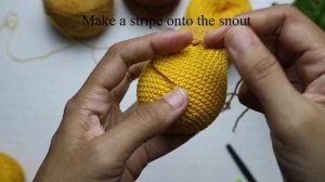 Amigurumi Giraffe | Crochet Giraffe Part 1 : Head, Ears, Horns