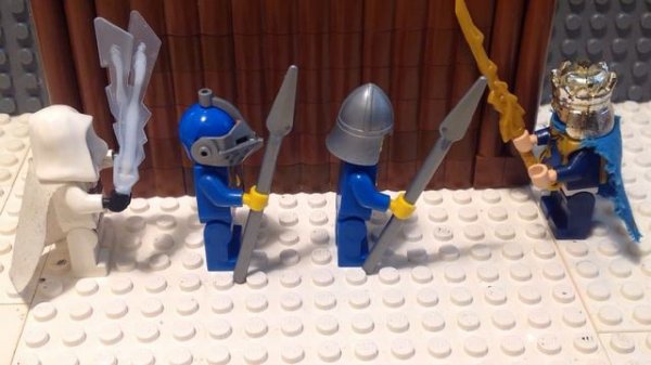 Мультфильм LEGO Рыцари против некроманта (17 серия)