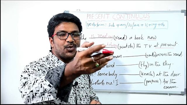 Topic -12/What is present continuous?/What are the examples of Present Continuous? смотреть онлайн