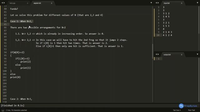 CodeChef February Long Challenge 2021 | Frog Sort | FROGS смотреть онлайн
