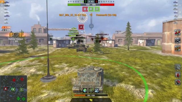 WOT Blitz AT 15A Review & Guide British Tier 7 Tank Destroyer | World of Tanks Blitz смотреть онлайн
