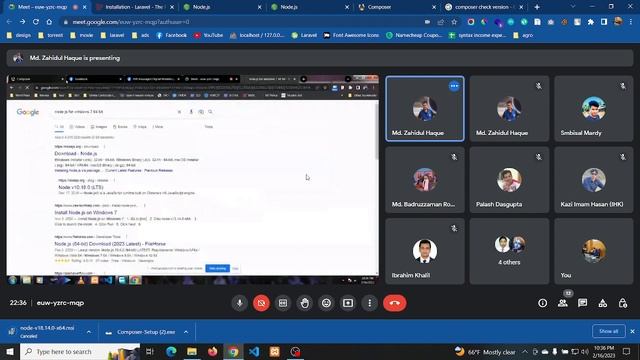 Composer Install, NodeJs Install, Laravel installation | Laravel Basic To Advance смотреть онлайн