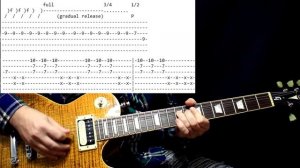 Финальное соло Fade to black - Metallica! Разбор с табами!