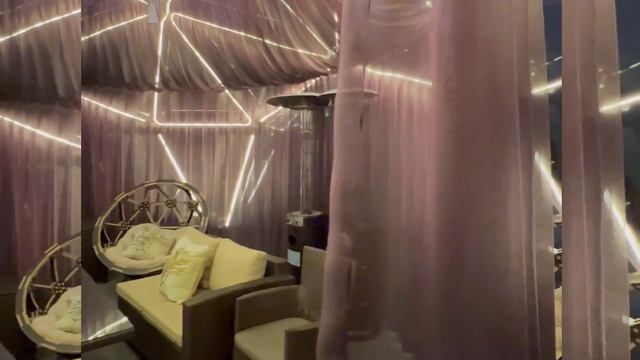 Текстильное оформление беседки Яны Рудковской смотреть онлайн