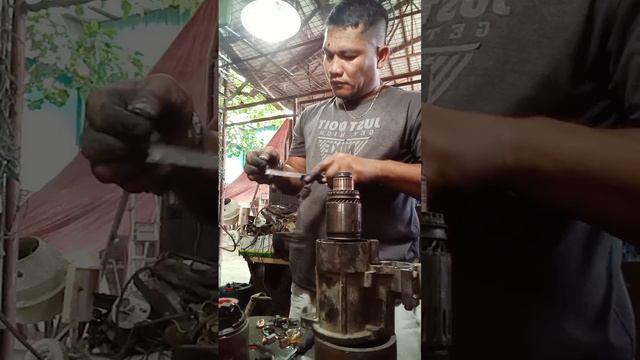 Repairs Starter Motor Canter 4m51