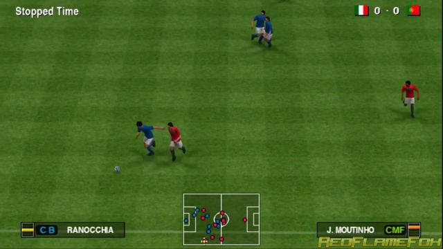 ITALY VS PORTUGAL - PES 2012 Gameplay [PPSSPP] смотреть онлайн